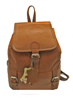 Кожаный рюкзак (унисекс)                                            Модель: z -37