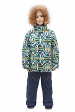 Комплект для мальчика А 104-15 принт "квадраты"